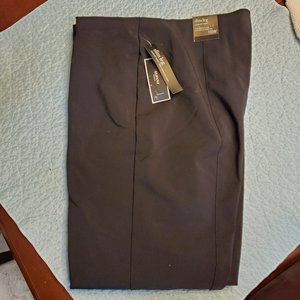 Alfani Slim Leg Comfort Waist Deep Black 16W